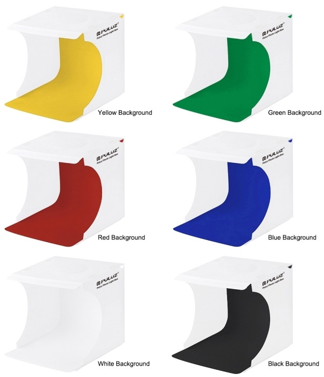 Фотобокс с подсветкой Puluz PU5021 LED 24x23x22 см.