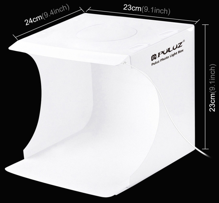 Фотобокс с подсветкой Puluz PU5021 LED 24x23x22 см.
