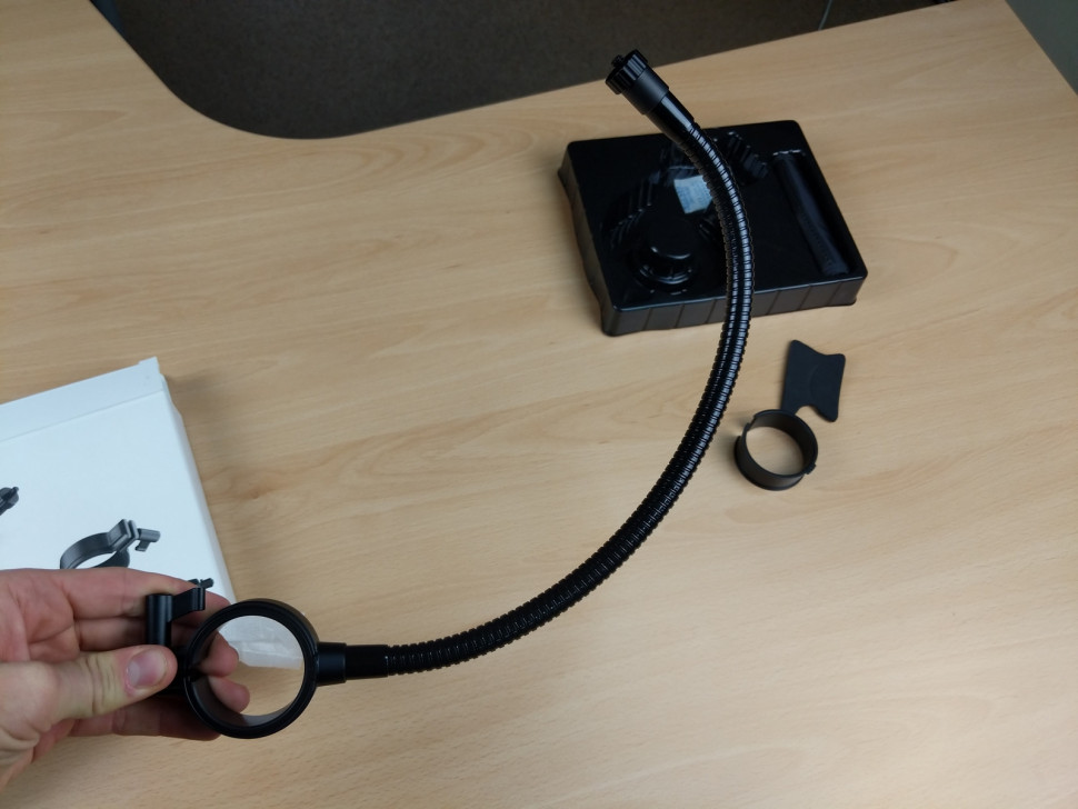 Гнучкий металевий тримач Zhiyun-Tech Thread Metal Holder with Flexible Pipe (CPJ010)