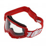 Детские мото очки 100% Accuri 2 Youth Goggle Red Clear Lens (50321-101-03)