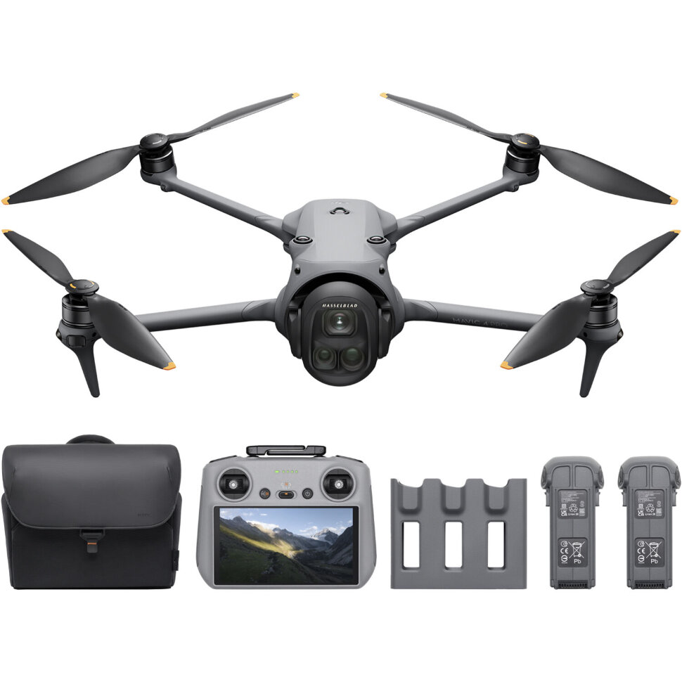 Квадрокоптер DJI Mavic 4 PRO Fly More Combo + пульт DJI RC 2 (CP.MA.00000848.01)