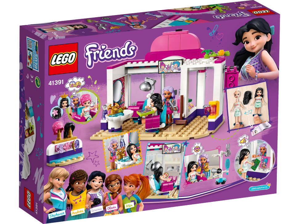 Конструктор Lego Friends: перукарня Хартлейк Сіті (41391)