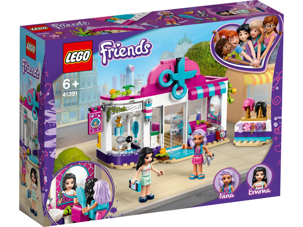 Конструктор Lego Friends: перукарня Хартлейк Сіті (41391)