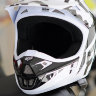 Мотошлем Fox V1 Sayak Helmet Ece White-Black/Green