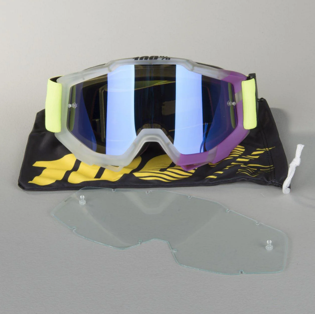 Мото очки 100% Accuri Tootaloo Mirror Lens Blue (50210-172-02)