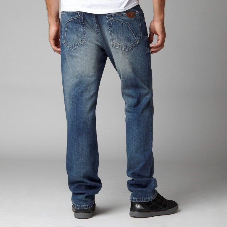 Мотоджинсы FOX Repeater Jean Light Indigo