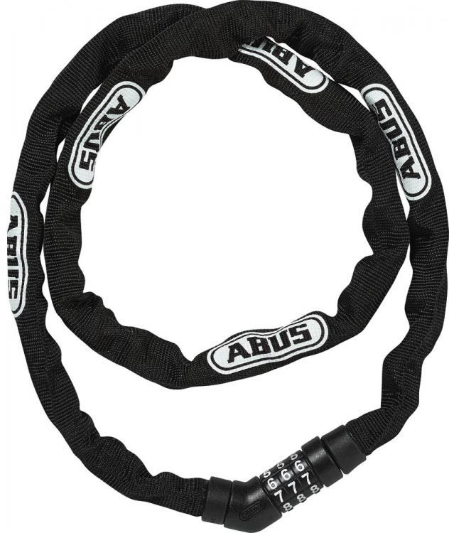 Мотозамок с цепью ABUS 4804C/110 Steel-O-Chain Black (724824)