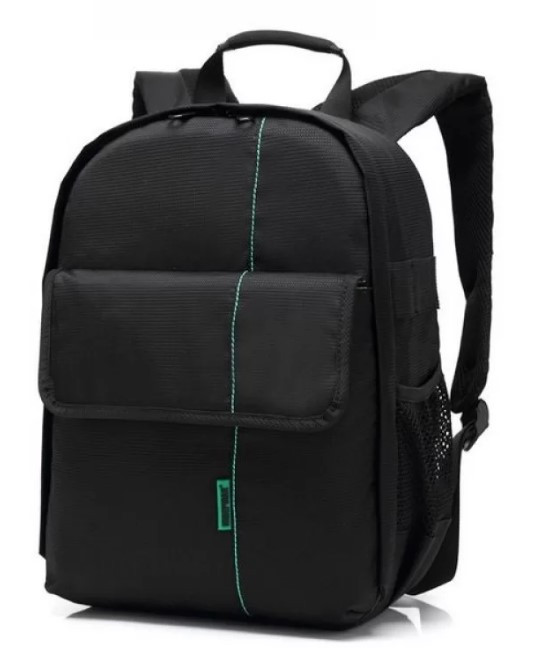 Рюкзак для фотоаппарата Huwang DAC-3461G Black/Green (32733)