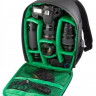 Рюкзак для фотоапарата Huwang DAC-3461G Black/Green (32733)