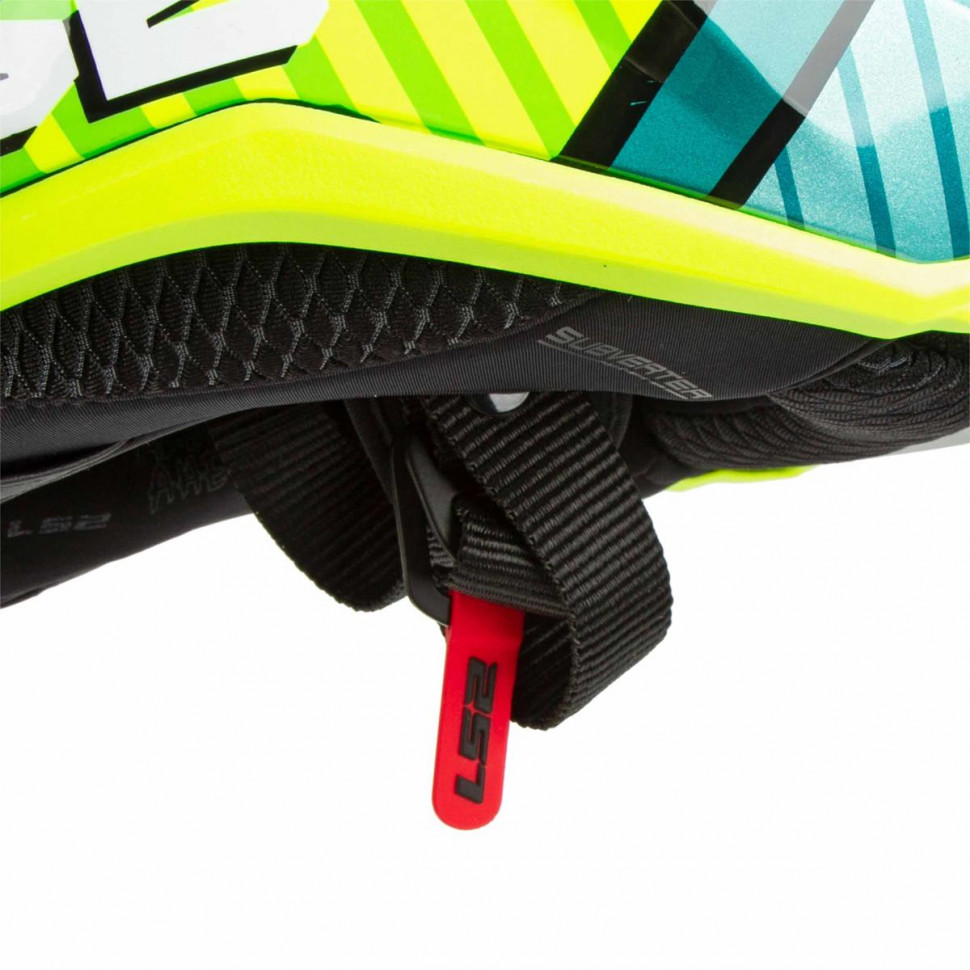 Мотошлем LS2 MX700 Subverter Astro Gloss Cobalt/H-V Yellow