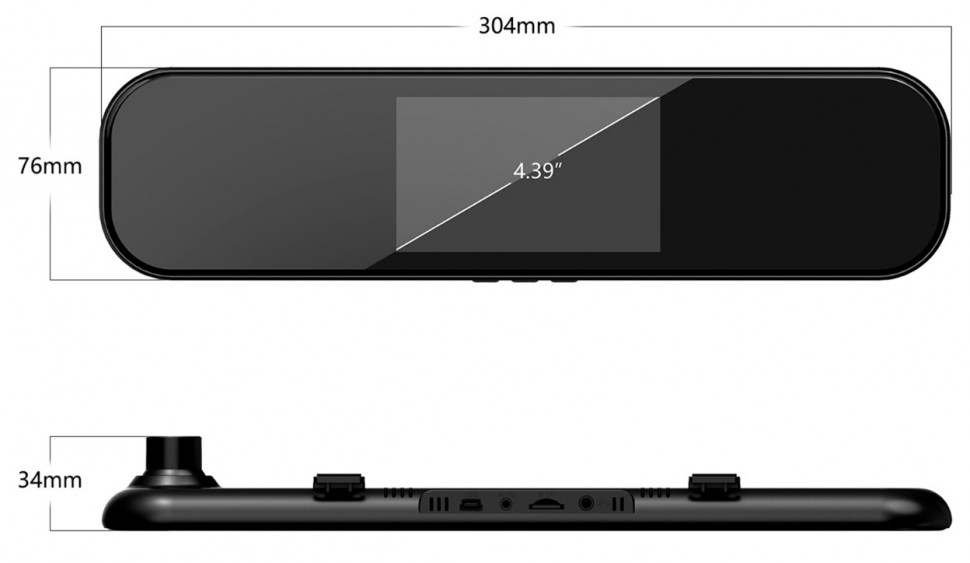 Видеорегистратор-зеркало Aspiring Reflex 6 (RF152101)