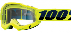 Мото очки 100% Accuri 2 Enduro Goggle Fluo Yellow Clear Dual Lens (50221-501-04)