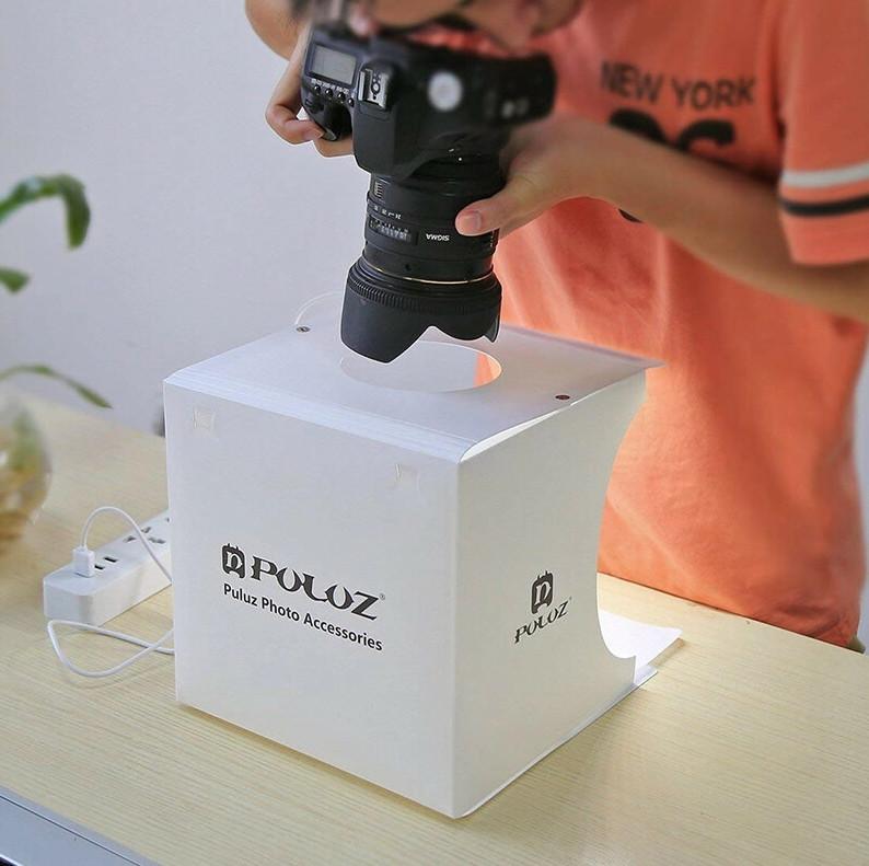 Фотобокс с подсветкой Puluz PU5022 LED 24x23x22 см.