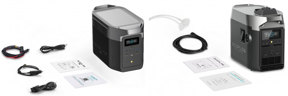 Комплект EcoFlow DELTA Max 2000 + Smart Generator (BundleDM2000+Generator) (2016 Вт·ч / 2400 Вт)