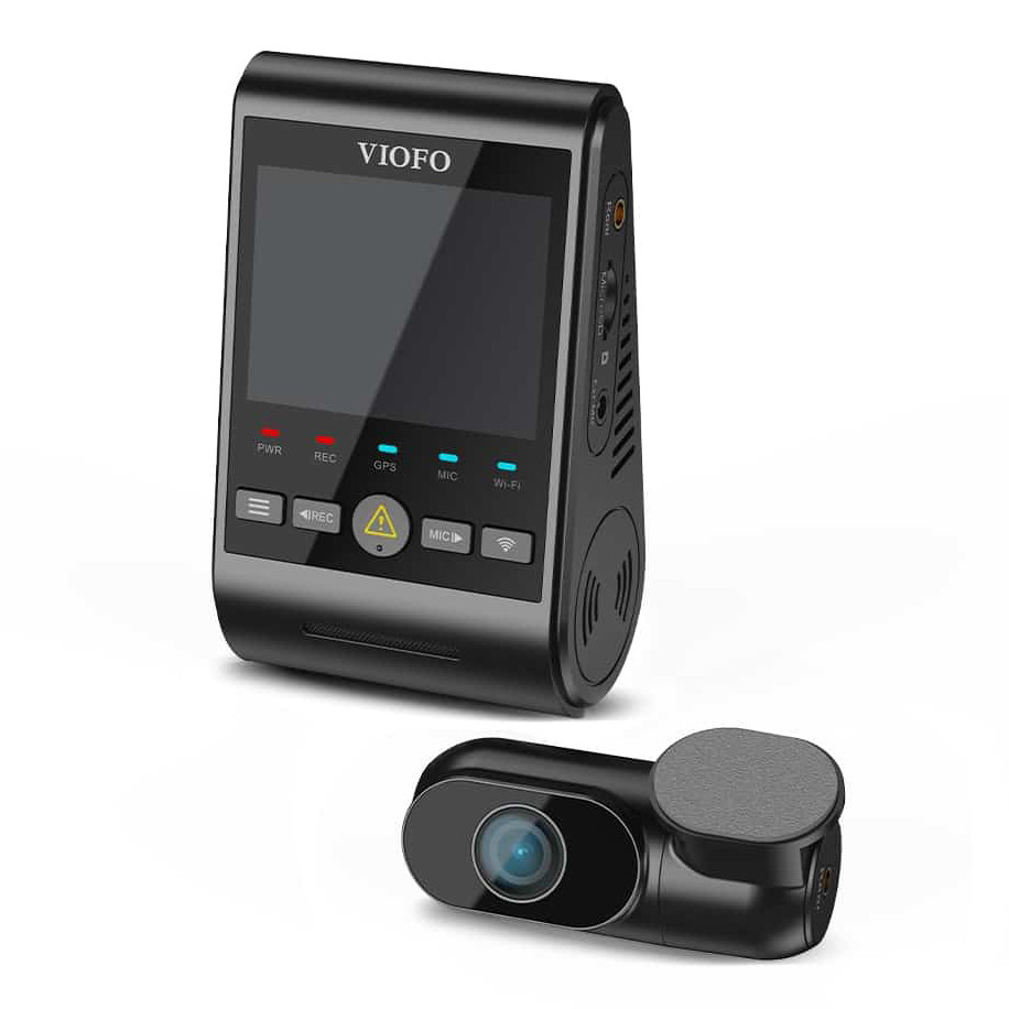 Видеорегистратор Viofo A229 Duo 2K + 2К c GPS и камерой заднего вида