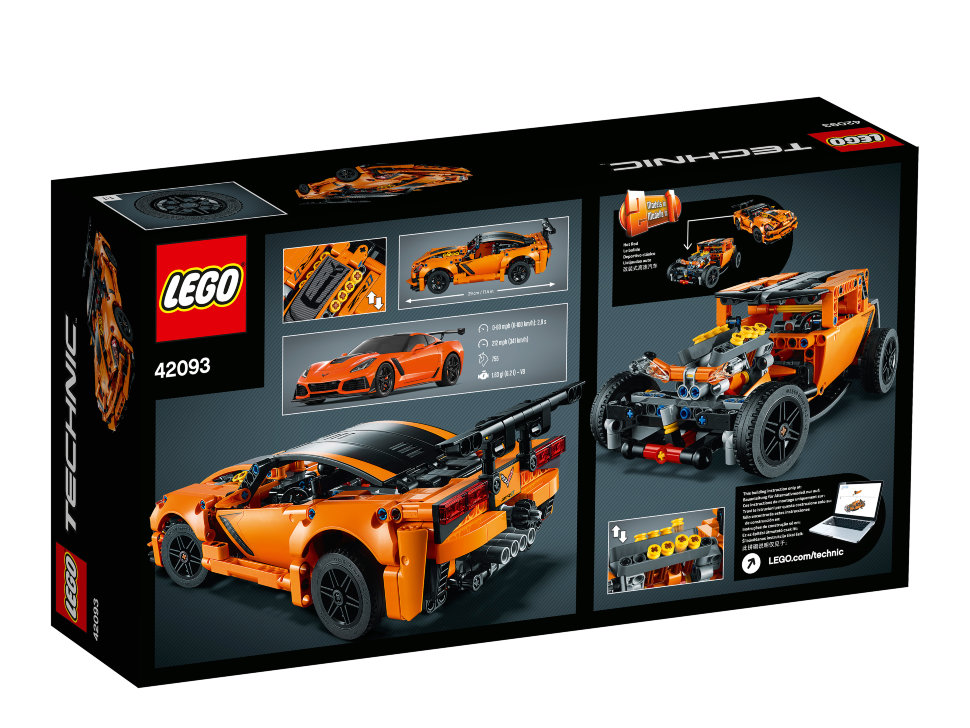 Конструктор Lego Technic: Chevrolet Corvette Zr1 (42093)