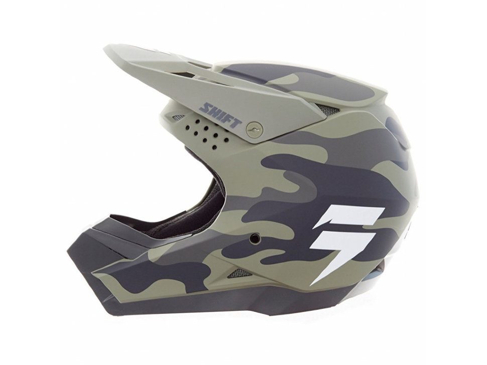 Мотошлем Shift Whit3 Helmet Matte Camo