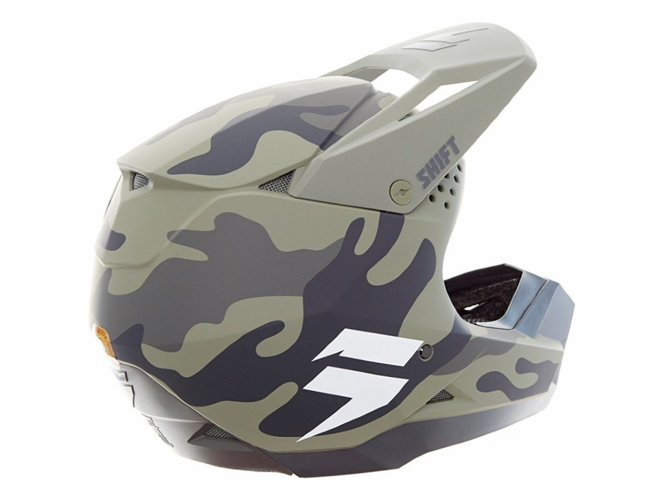 Мотошлем Shift Whit3 Helmet Matte Camo