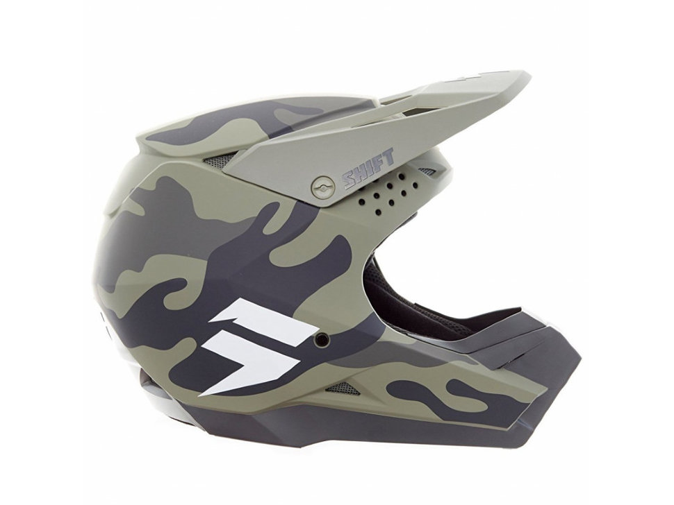 Мотошлем Shift Whit3 Helmet Matte Camo