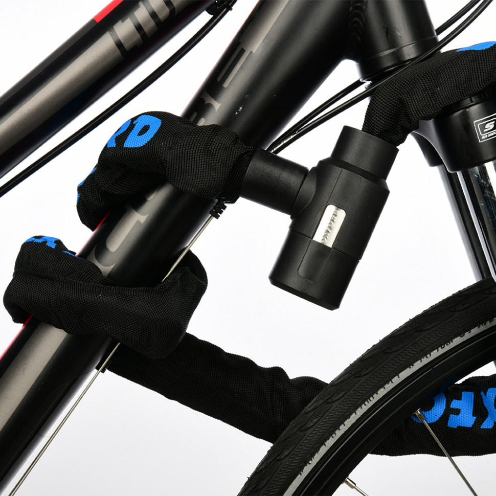 Мотозамок с цепью Oxford GP Chain 10 1.5m x 9.5mm SQ (LK108)