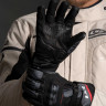 Мотоперчатки мужские LS2 Snow Man Gloves Black Green