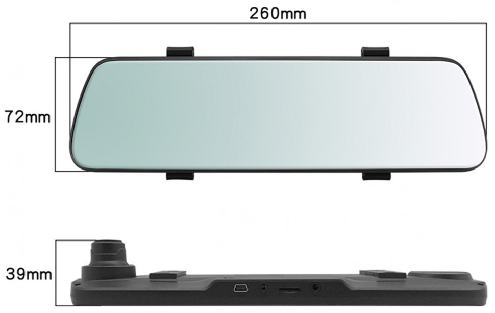 Видеорегистратор-зеркало Aspiring Reflex 5 (RF59678)