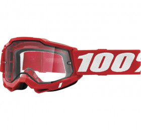 Мото окуляри 100% Accuri 2 Enduro Goggle Red Clear Dual Lens (50221-501-03)