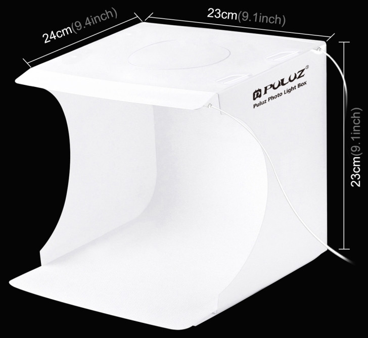 Фотобокс с подсветкой Puluz PU5023 LED 24x23x22 см.