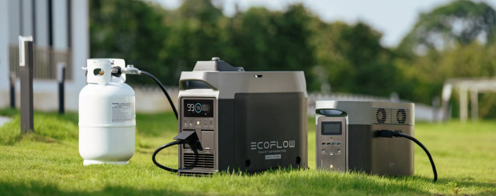 Комплект EcoFlow DELTA Pro + Smart Generator (BundleDP+Generator) (3600 Вт·ч / 3600 Вт)