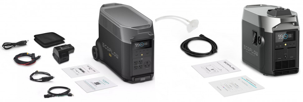 Комплект EcoFlow DELTA Pro + Smart Generator (BundleDP+Generator) (3600 Вт·ч / 3600 Вт)