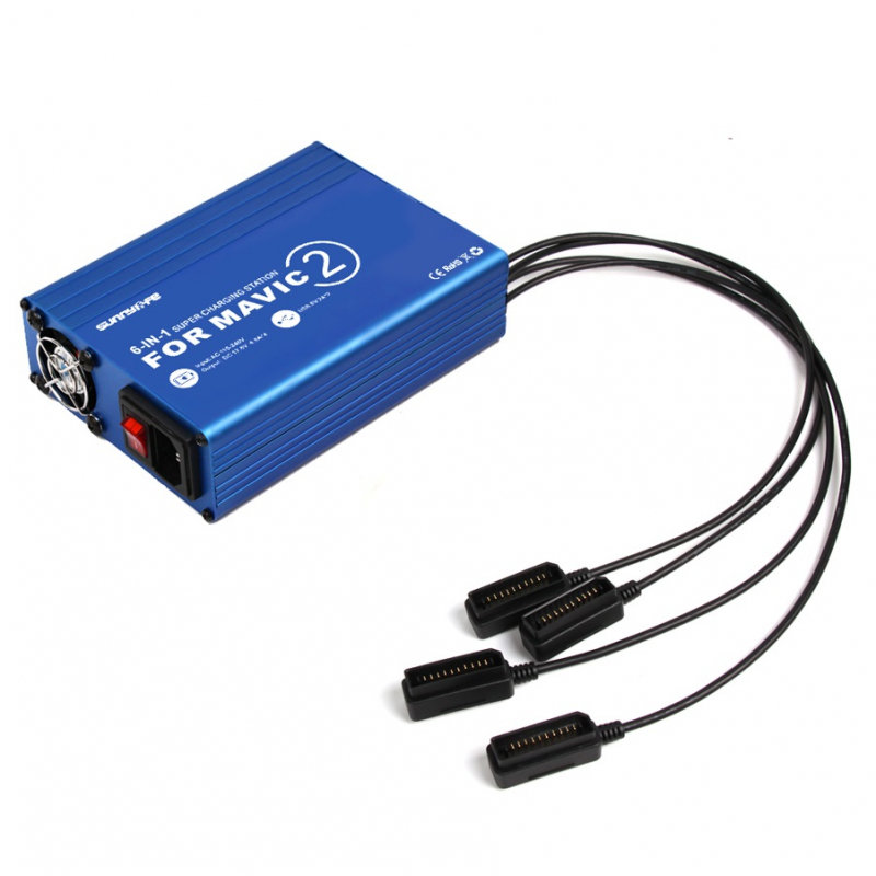 Зарядна станція SunnyLife 6-in-1 Charging Station for DJI Mavic 2 (M2-DC278)