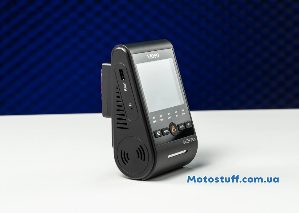 Відеореєстратор Viofo A229 Plus 2K + 2К з GPS і камерою заднього виду