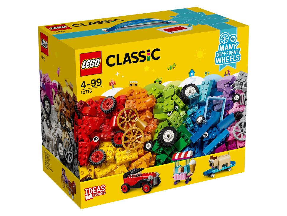 Конструктор Lego Classic: модели на колёсах (10715)