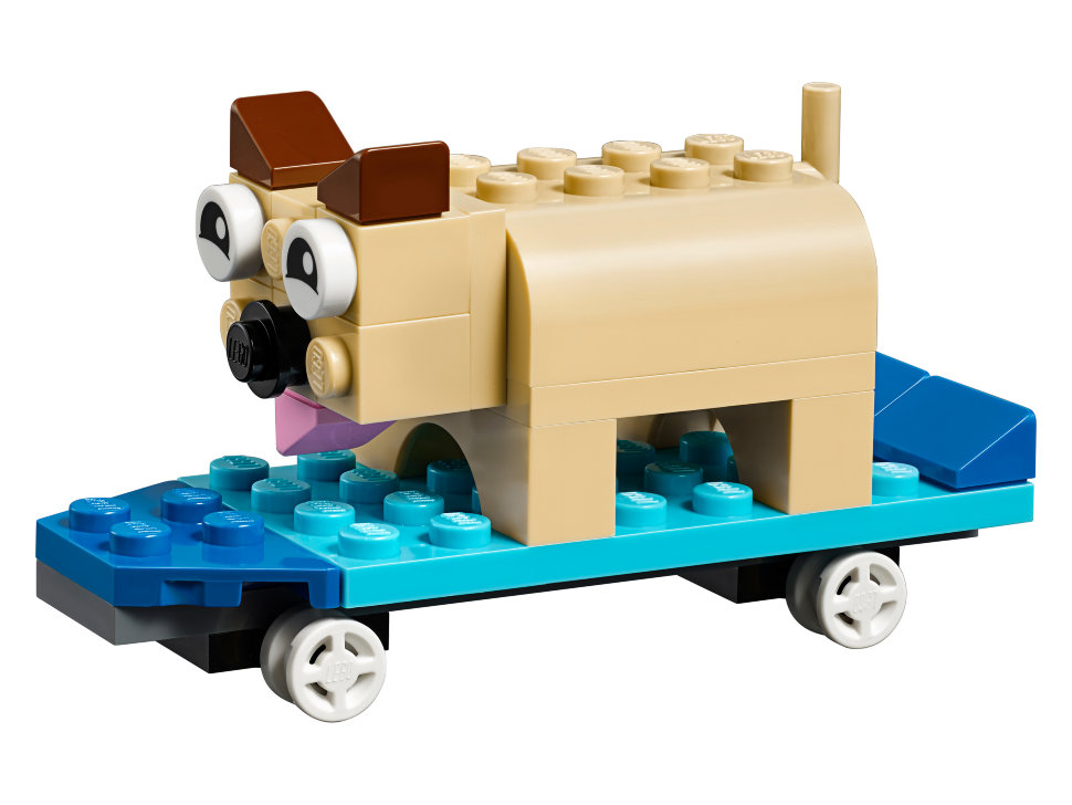 Конструктор Lego Classic: модели на колёсах (10715)