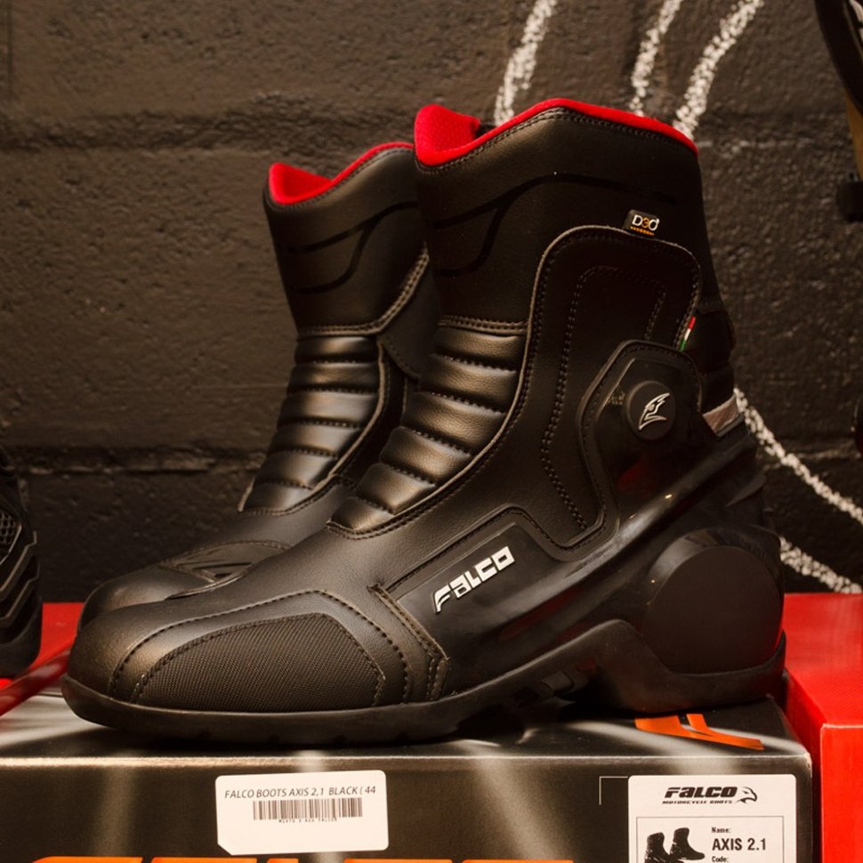 Мотоботинки Falco Axis 2.1 Black