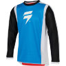 Детская мотоджерси Shift Youth Whit3 Race Jersey 2 Red/Blue