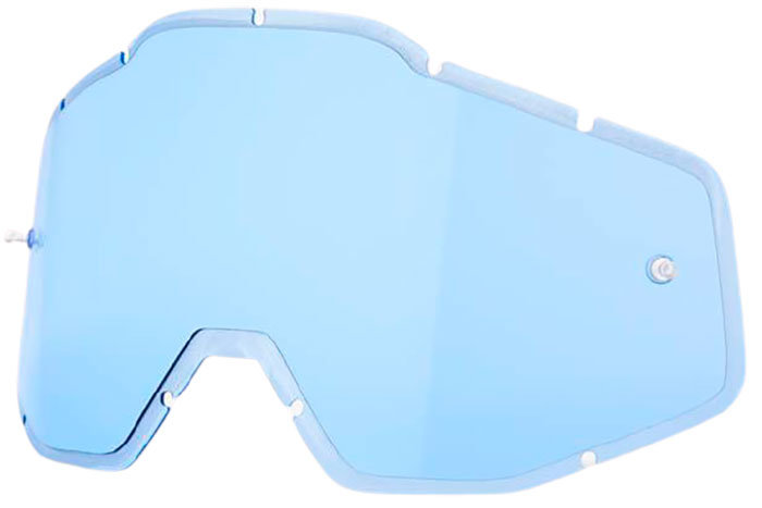 Лінза до окулярів Ride 100% RC/AC/ST Replacement Anti-Fog Blue Colored Lens (51001-002-02)