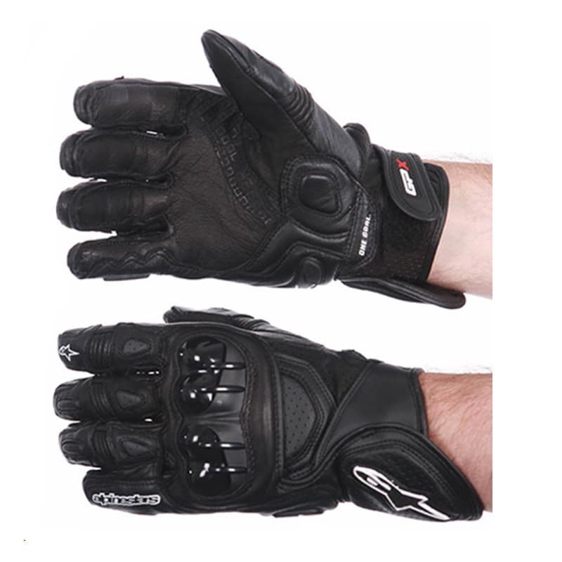 Мотоперчатки Alpinestars GP-X Black (Replica)