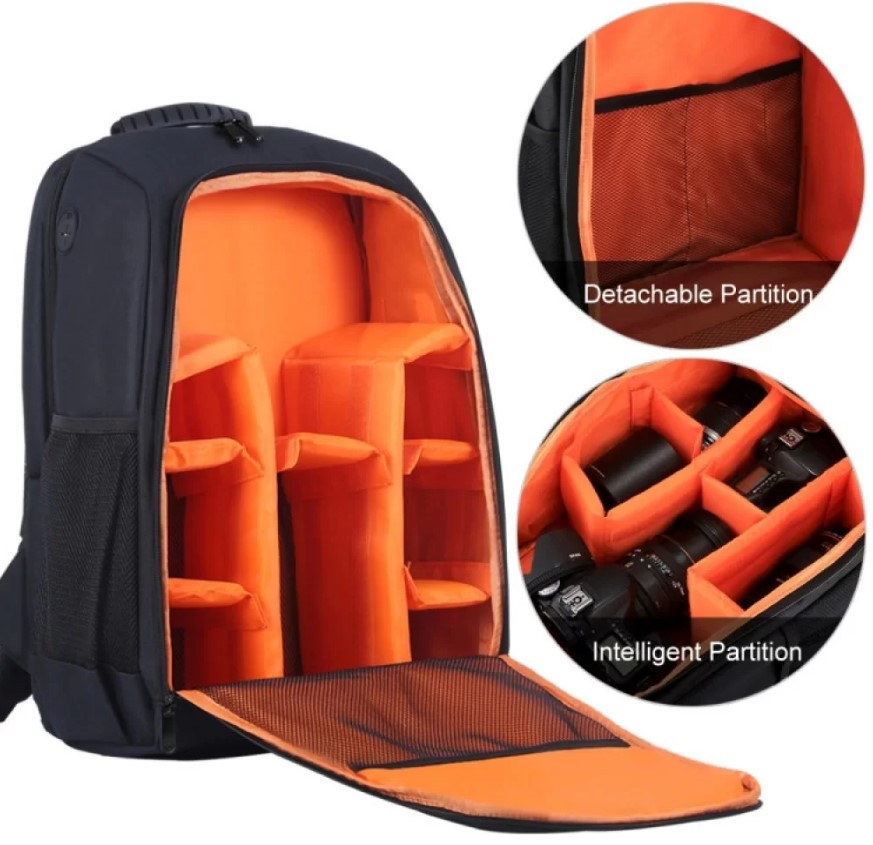 Рюкзак для фотоаппарата Puluz PU5011B Black (56101)