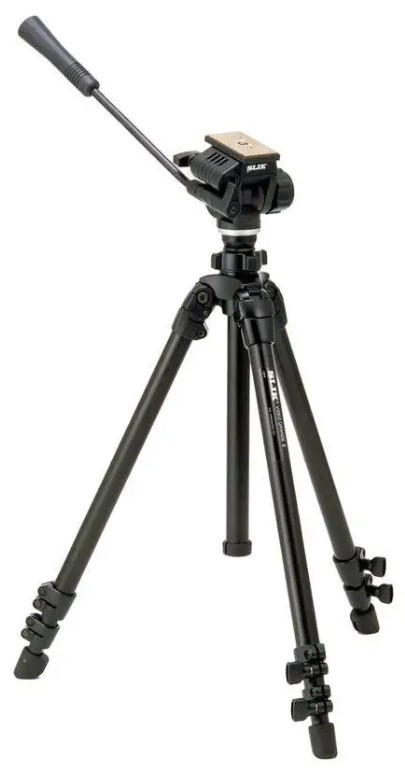 Штатив для відеозйомки Slik 504QF II Complete (6711)