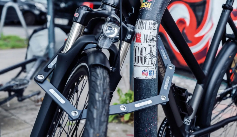 Замок сегментный ABUS 5700К/100 Bordo BIG UGrip Black (867439)