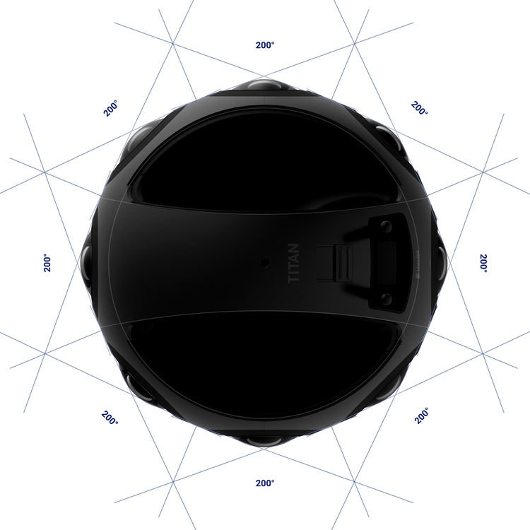 Панорамна камера Insta360 Titan