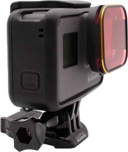 Красный фильтр Pgytech Filter for GoPro Hero 5/6/7 (P-G5-101)