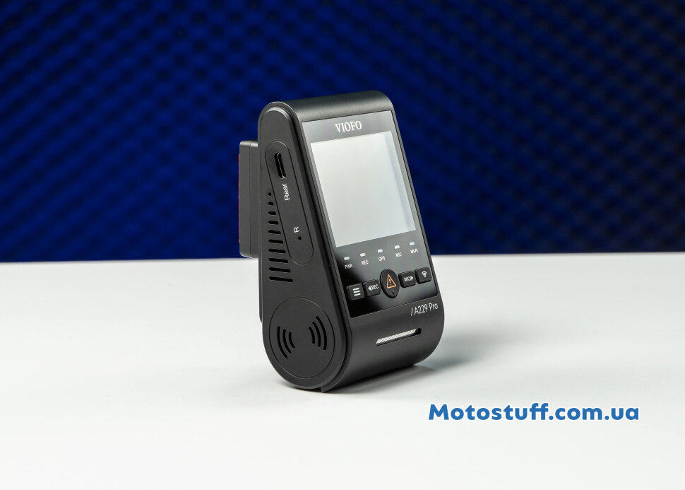 Відеореєстратор Viofo A229 Pro 4K + 2К з GPS і камерою заднього виду