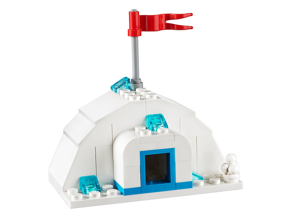 Конструктор Lego Classic: кубики и домики (11008)