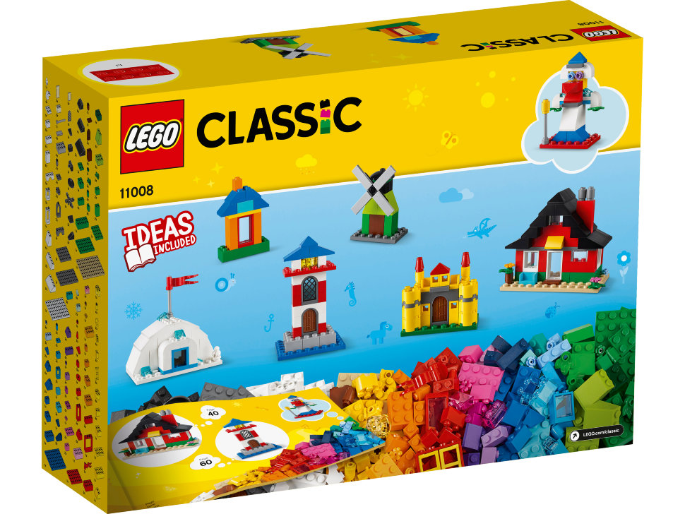 Конструктор Lego Classic: кубики и домики (11008)