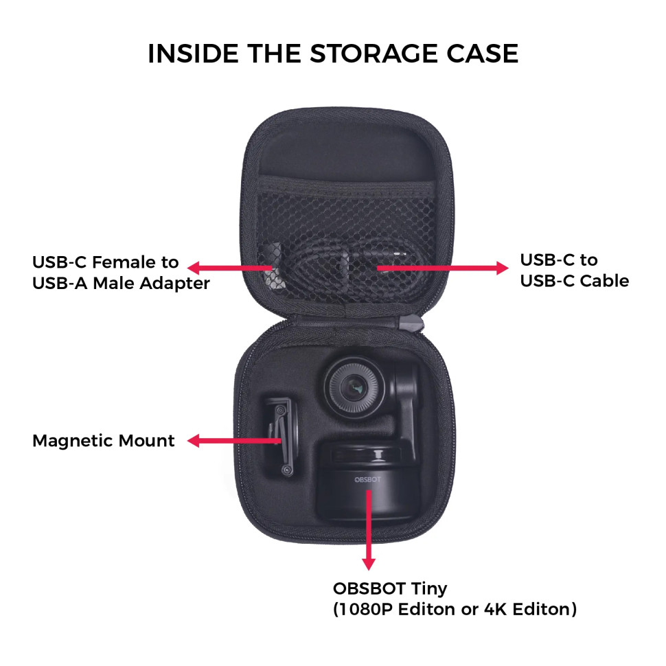 Кейс для хранения OBSBOT серии Tiny (OBSBOT-CASE)