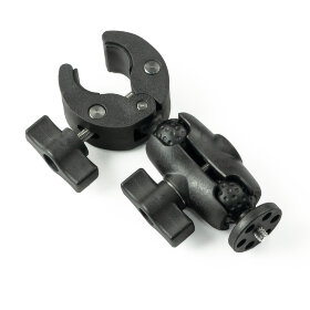 Шарнирное крепление-щипцы на трубу MSCAM Motorcycle Clip Bracket S для екшн-камер GOPRO, SJCAM, DJI, INSTA360