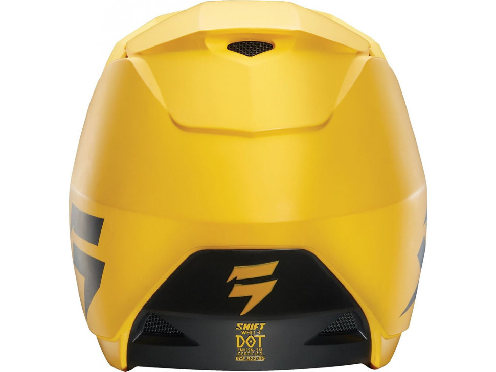 Мотошлем Shift Whit3 Helmet Matte Yellow