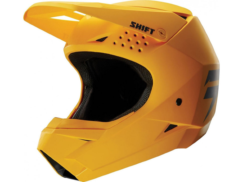 Мотошлем Shift Whit3 Helmet Matte Yellow
